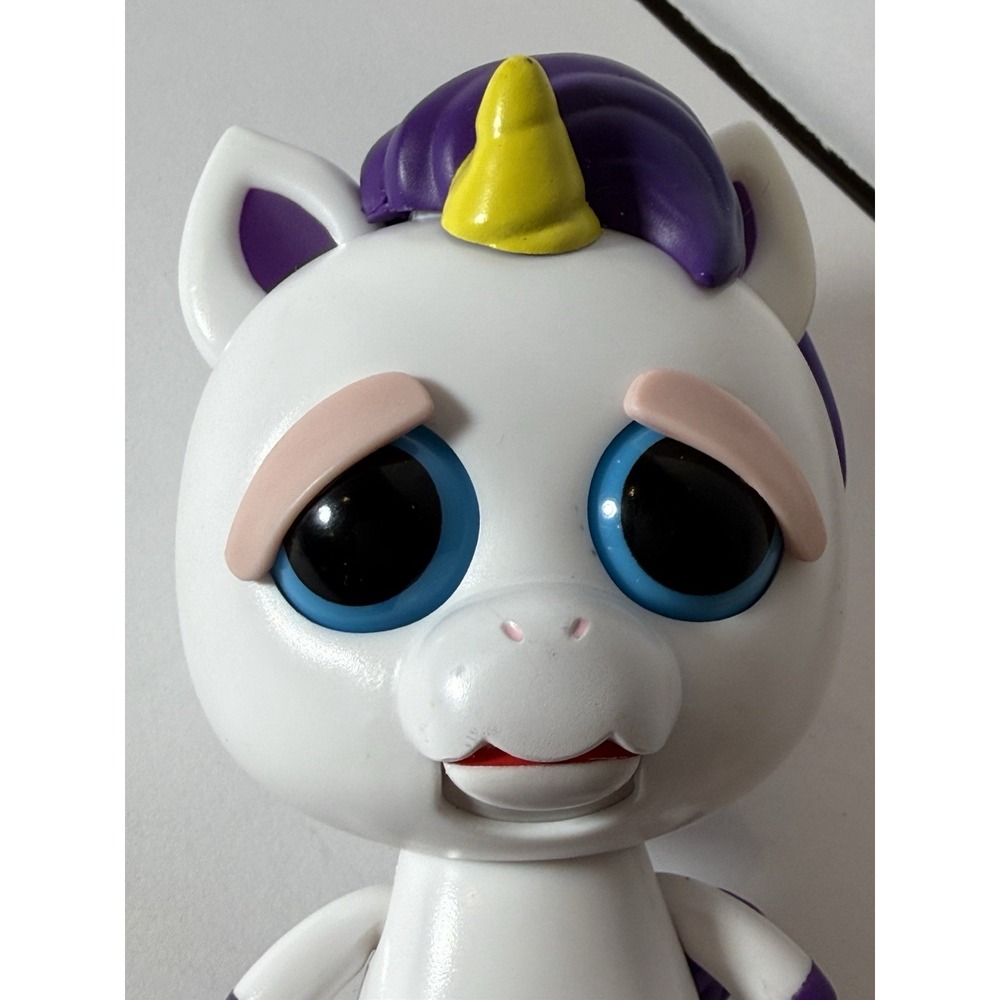 Feisty Pets Glenda Glitterpoop Unicorn 4" Vinyl Figure Face Changing Toy - Picture 9 of 9